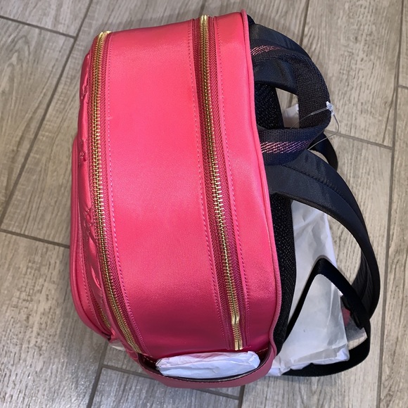 NWT (Set) Coach Court Backpack & Matching Small Box Cosmetic Case with Ruching